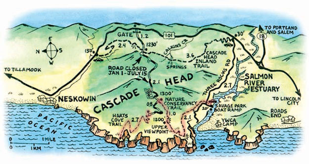 Hiking - Cascade Head